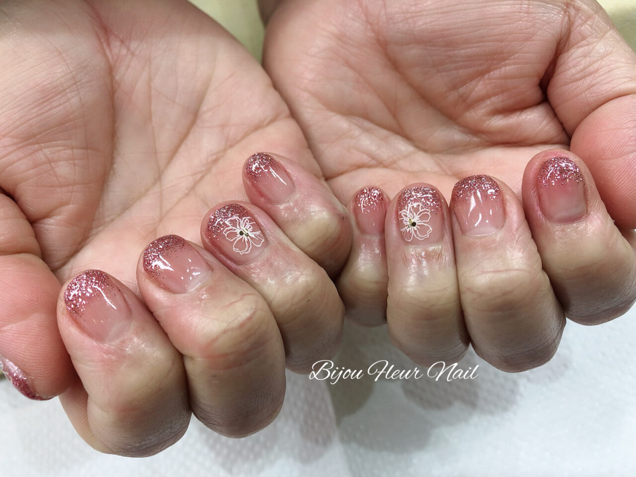 お客様ネイル Bijou Fleur