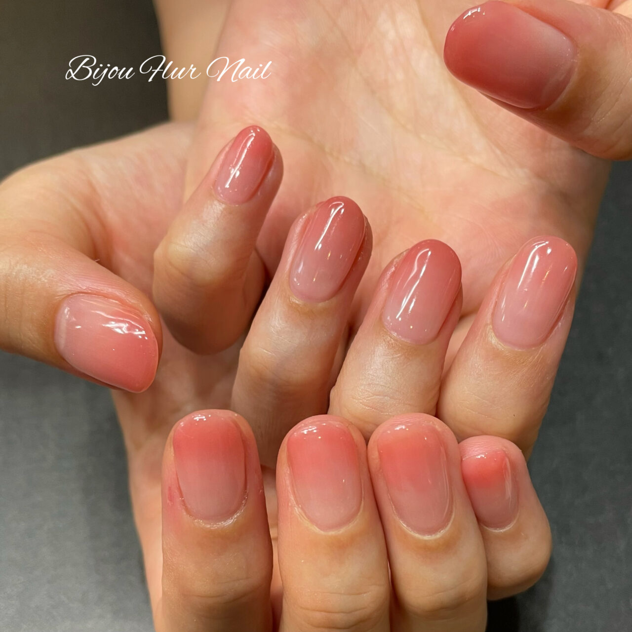ネイルモデル様施術例 Bijou Fleur ネイルモデル様施術例 Bijou Fleur